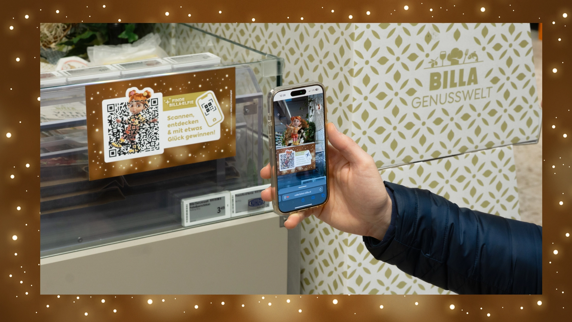 BILLA - Augmented Reality Versteckspiel mit BILLA‑Elfie