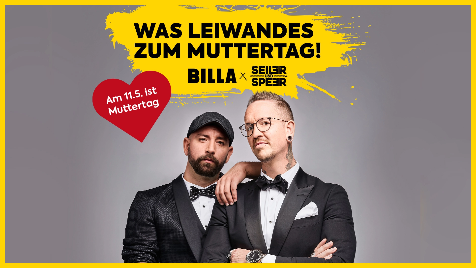 BILLA - Mit KI zum Muttertags-Song von Seiler und Speer