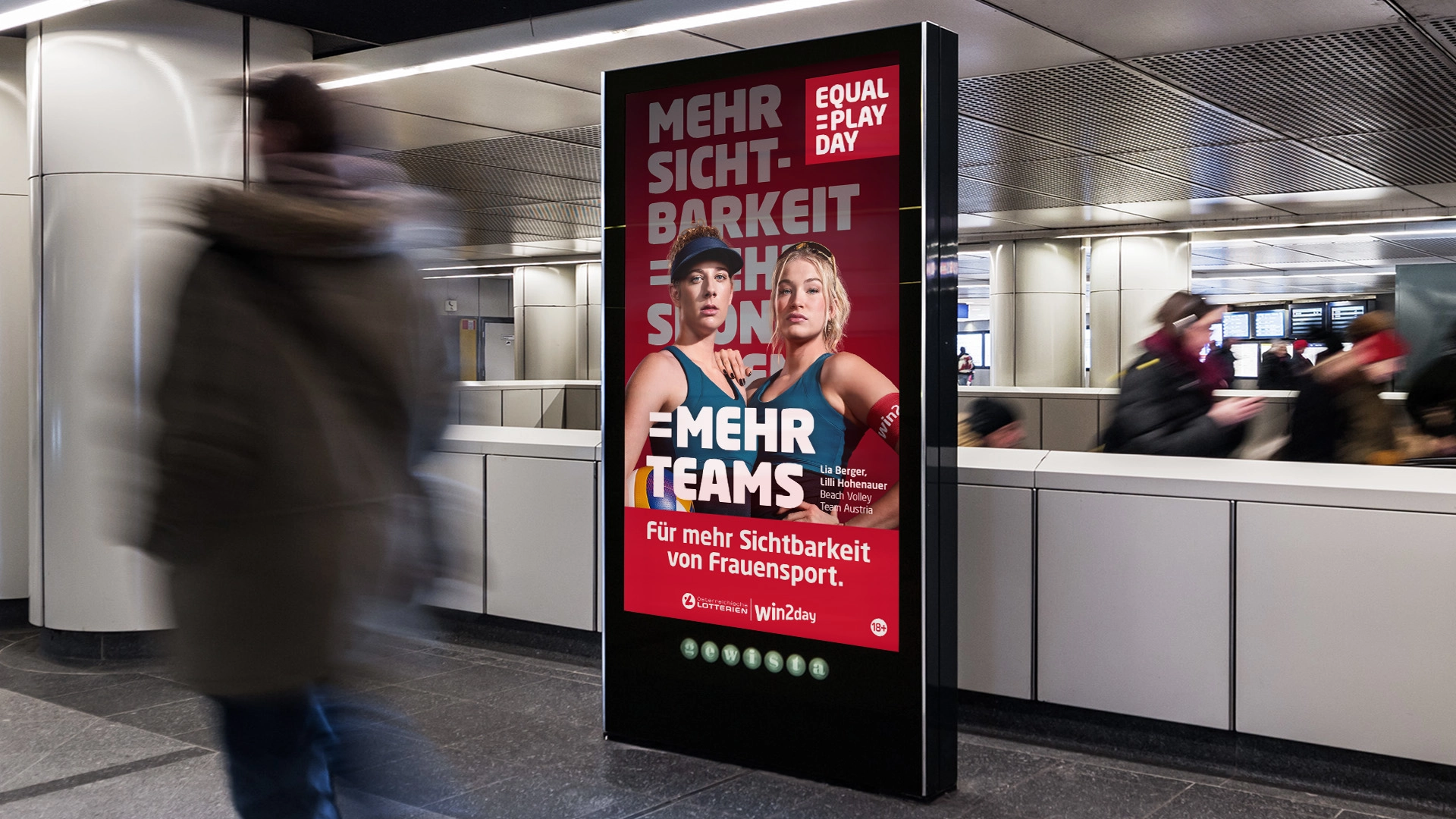 win2day - Mehr Sichtbarkeit zum Equal Play Day