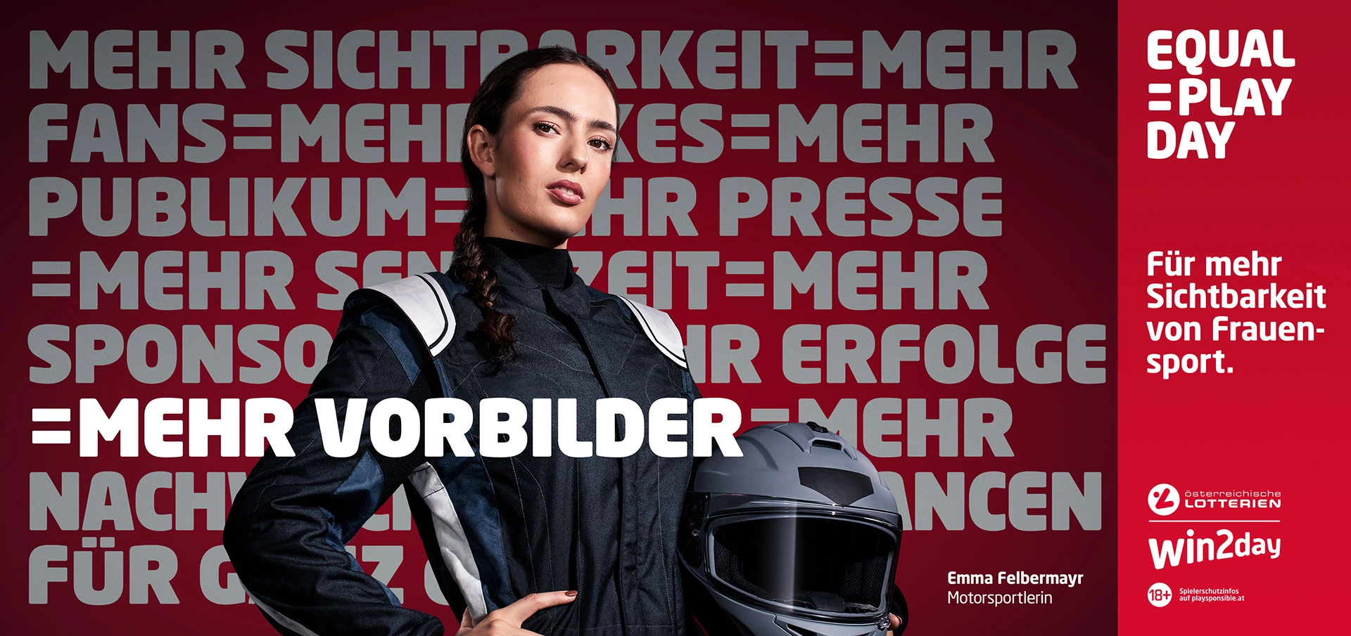 win2day - Mehr Sichtbarkeit zum Equal Play Day