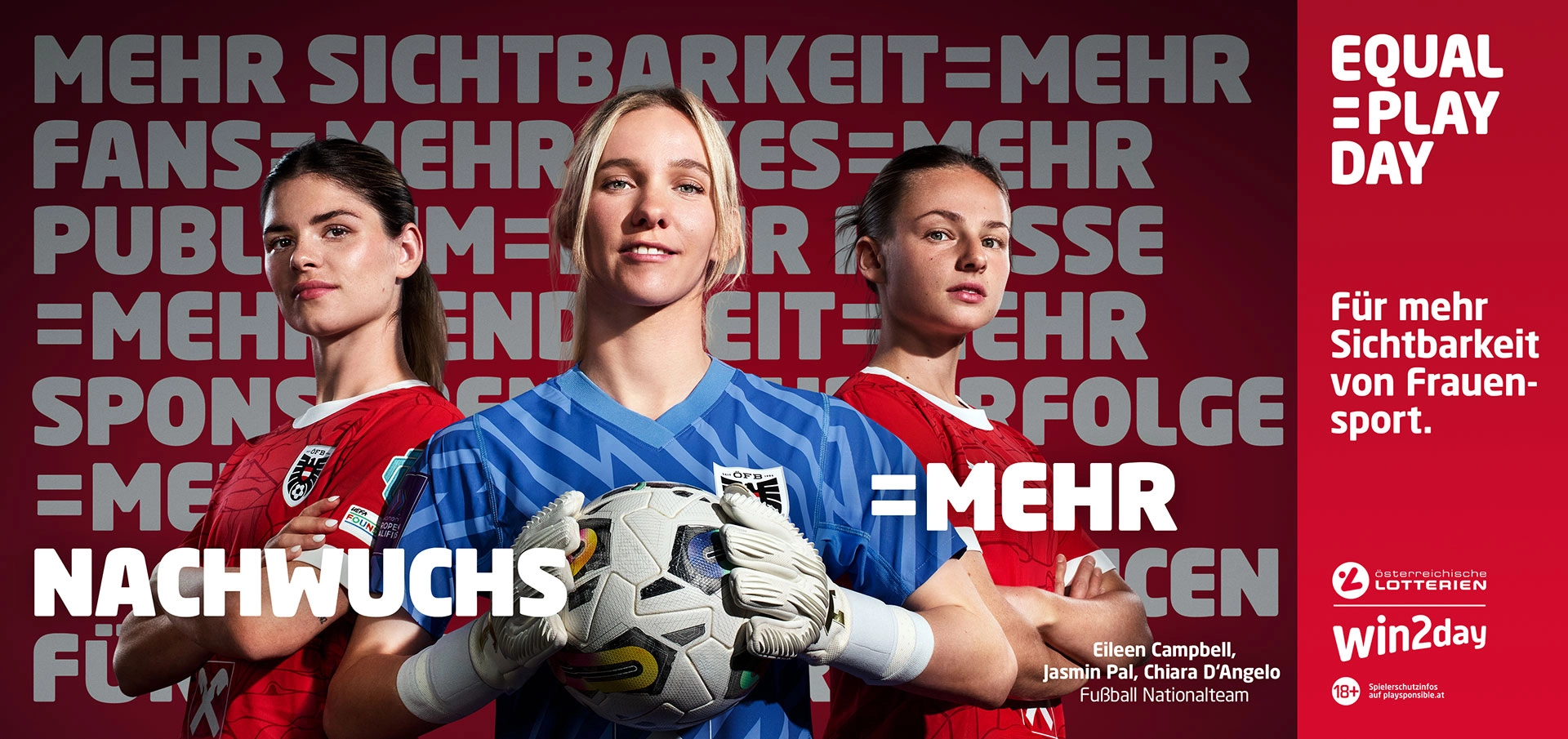 win2day - Mehr Sichtbarkeit zum Equal Play Day
